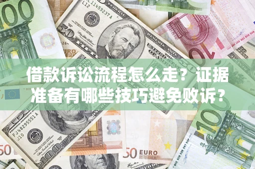 武汉借款诉讼流程怎么走？证据准备有哪些技巧避免败诉？