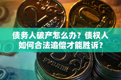 武汉债务人破产怎么办？债权人如何合法追偿才能胜诉？