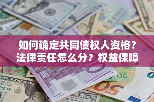 武汉如何确定共同债权人资格？法律责任怎么分？权益保障技巧揭秘！