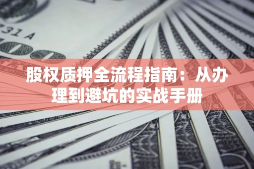 武汉股权质押全流程指南：从办理到避坑的实战手册