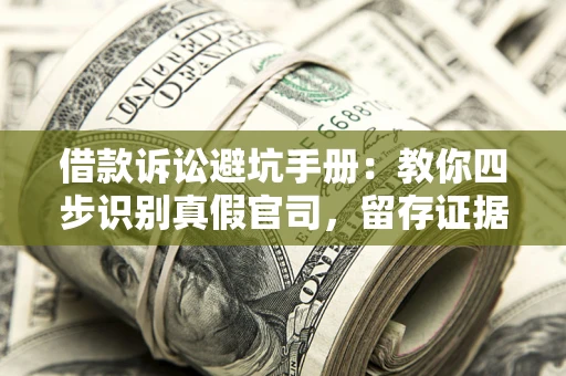 武汉借款诉讼避坑手册：教你四步识别真假官司，留存证据不踩雷