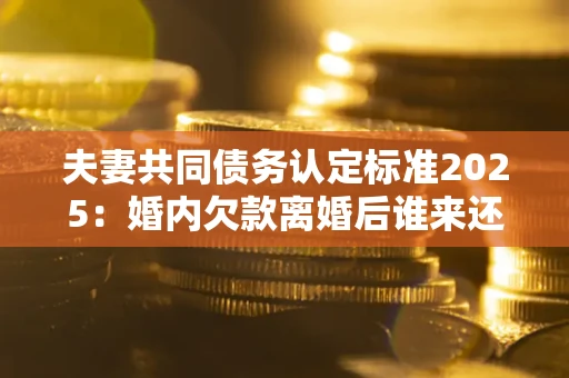 武汉夫妻共同债务认定标准2025：婚内欠款离婚后谁来还？