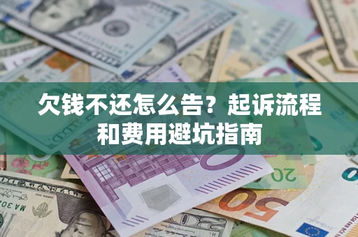 武汉欠钱不还怎么告?起诉流程和费用避坑指南 武汉欠钱不还怎么告?起诉流程和费用避坑指南