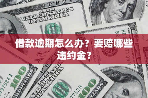 武汉借款逾期怎么办？要赔哪些违约金？