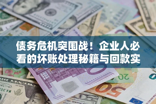 武汉债务危机突围战！企业人必看的坏账处理秘籍与回款实战指南