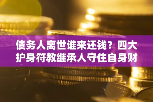武汉债务人离世谁来还钱？四大护身符教继承人守住自身财产
