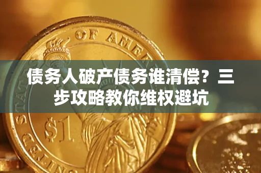武汉债务人破产债务谁清偿?三步攻略教你维权避坑 武汉债务人破产债务谁清偿?三步攻略教你维权避坑